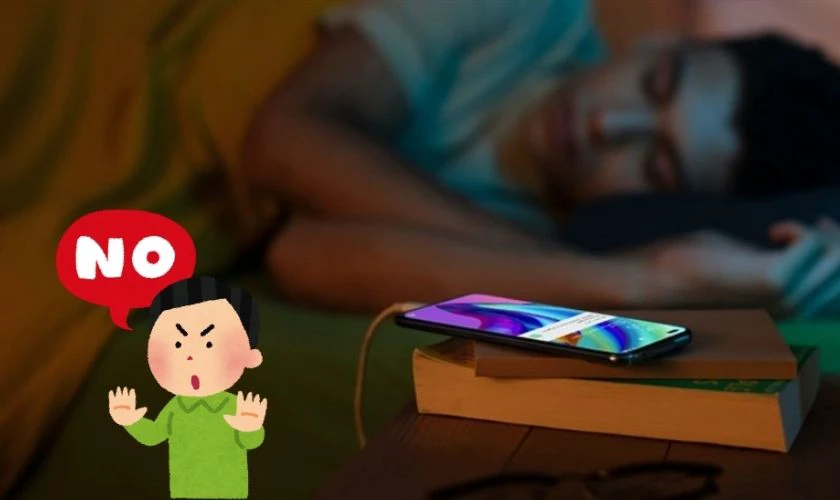 Bỏ thói quen sạc pin qua đêm