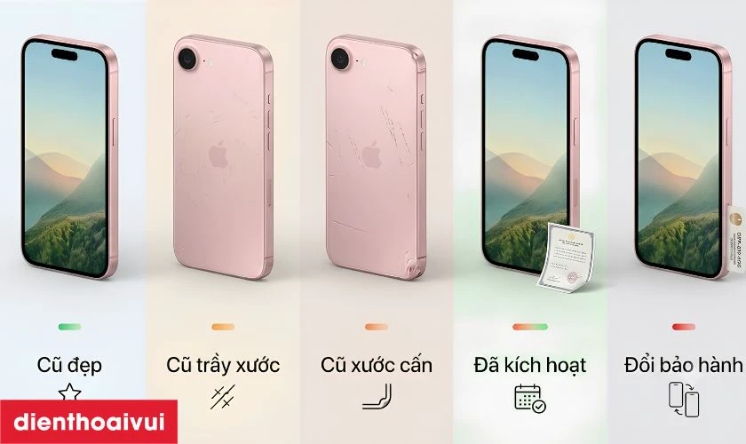 iPhone 17e cũ có mấy loại