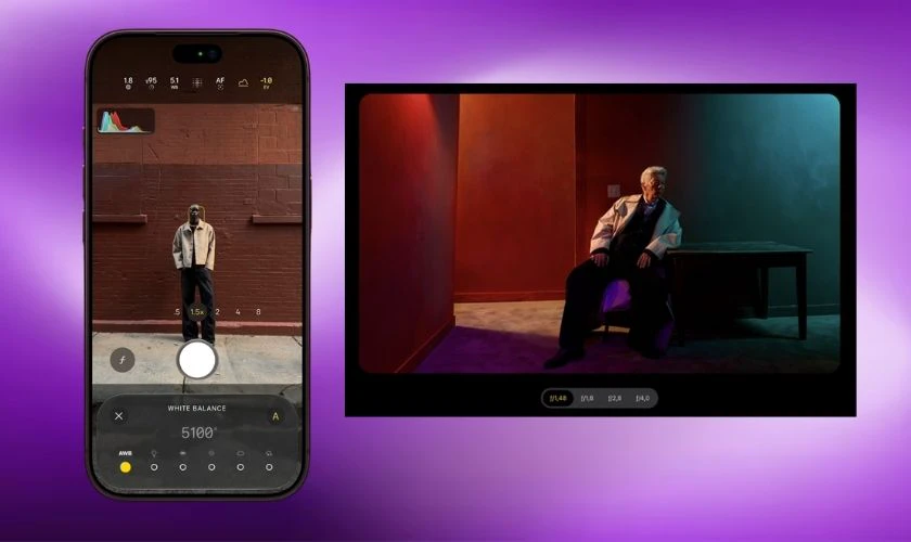 18 Pro và Pro Max đều sở hữu hệ thống 3 camera 48MP Pro Fusion