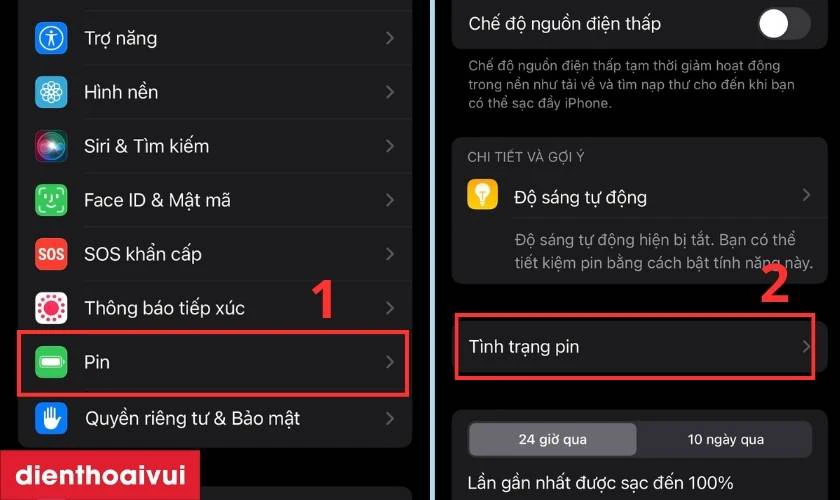  mức dung lượng pin của iPhone 6 16GB cũ trầy xước