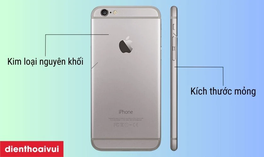 Thiết kế iPhone 6 64GB cũ đẹp
