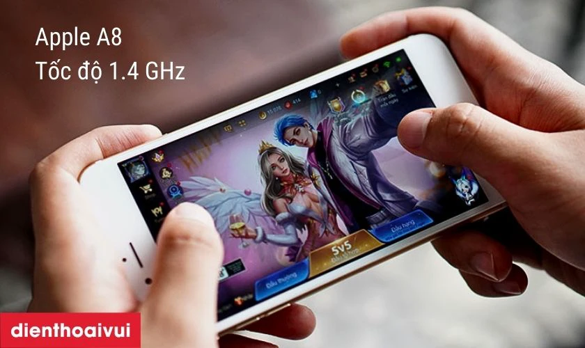 iPhone 6 được trang bị con chip A8 cho hiệu năng kh&aacute; cao