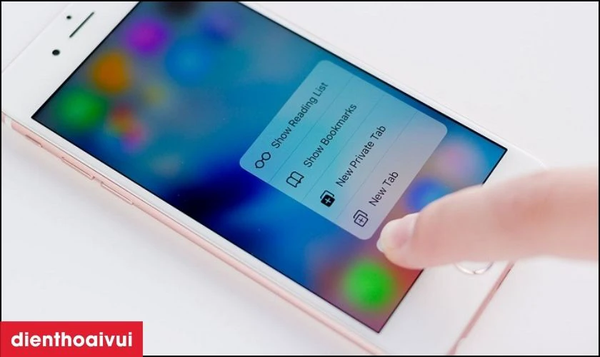 M&agrave;n h&igrave;nh iPhone hỗ trợ c&ocirc;ng nghệ cảm ứng lực