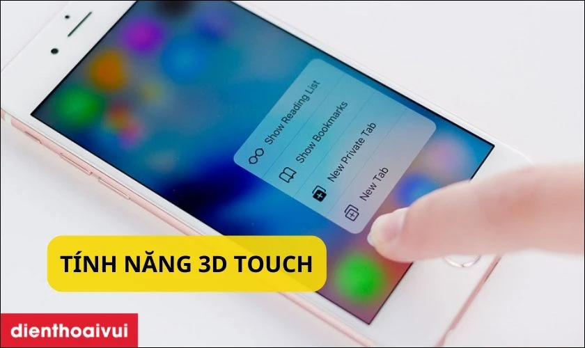 T&iacute;ch hợp c&ocirc;ng nghệ 3D Touch độc đ&aacute;o