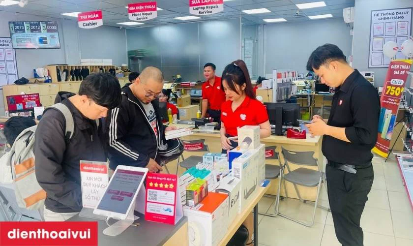 Mua iPhone 7 Plus 128GB cũ xước cấn tại Điện Thoại Vui