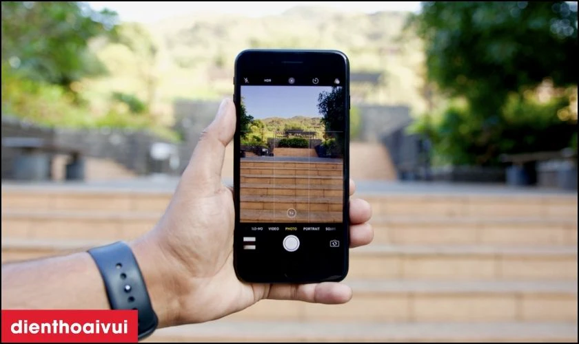 Camera được n&acirc;ng cấp mạnh mẽ của iPhone 7 Plus 32GB cũ xước cấn