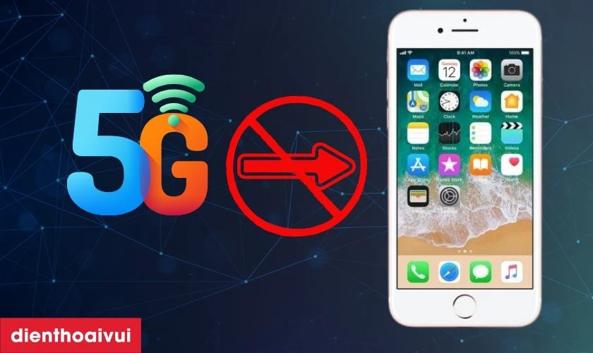7 Plus kh&ocirc;ng hỗ trợ kết nối 5G