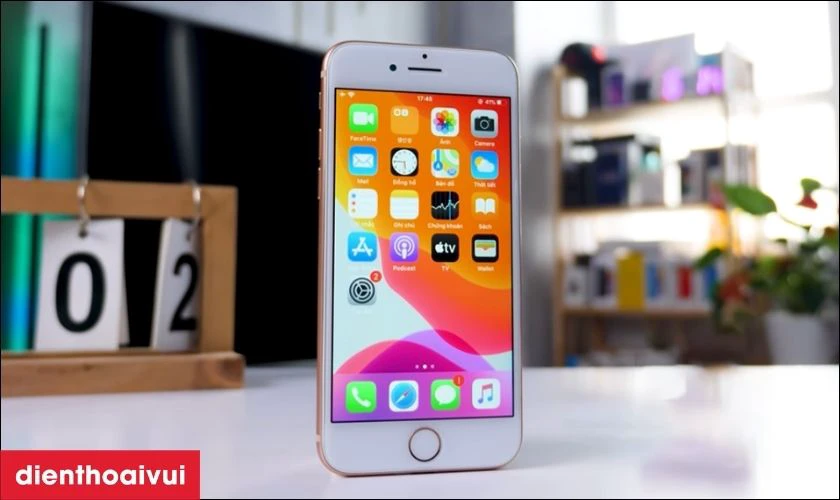 Tổng quan về điện thoại iPhone 8 128GB cũ trầy xước