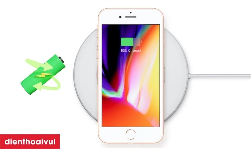 iPhone 8 128GB cũ trầy xước c&oacute; dung lượng pin 1821 mAh
