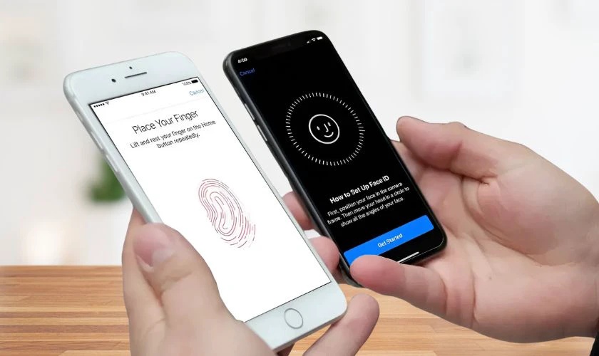 So s&aacute;nh Touch ID v&agrave; Face ID: C&aacute;i n&agrave;o tốt hơn?