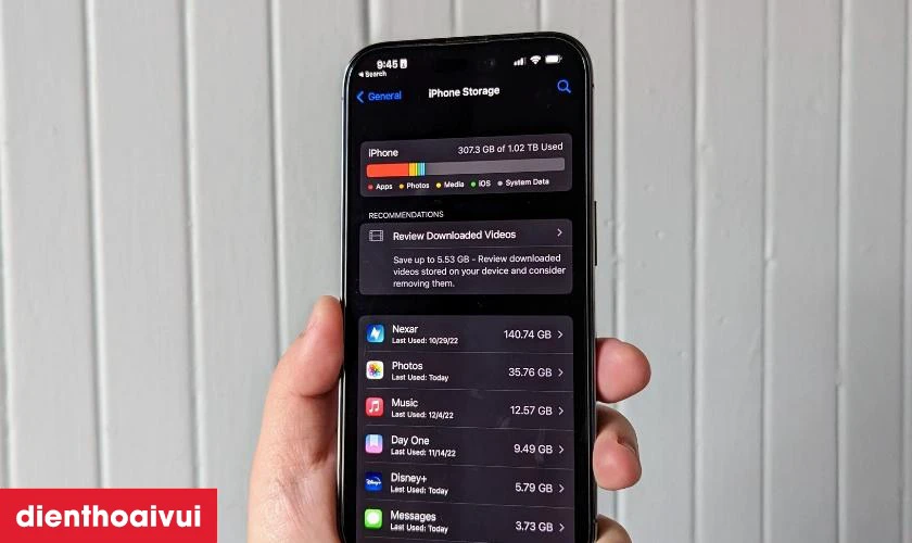 Dung lượng khổng lồ 1TB lưu trữ kh&ocirc;ng giới hạn