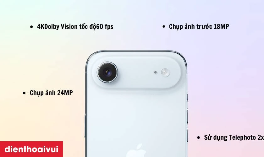 Camera sắc n&eacute;t 48MP Fusion