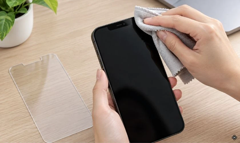 Vệ sinh khu vực cảm biến ánh sáng