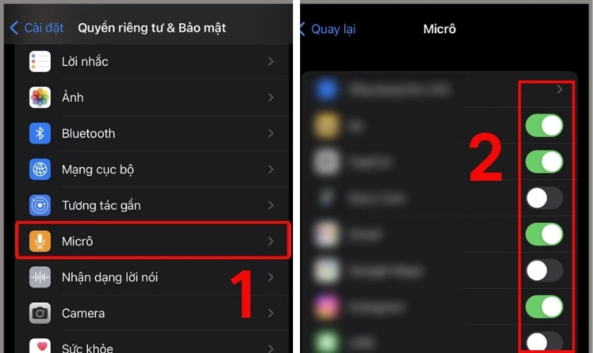 C&aacute;ch sửa lỗi mic Zalo tr&ecirc;n iPhone