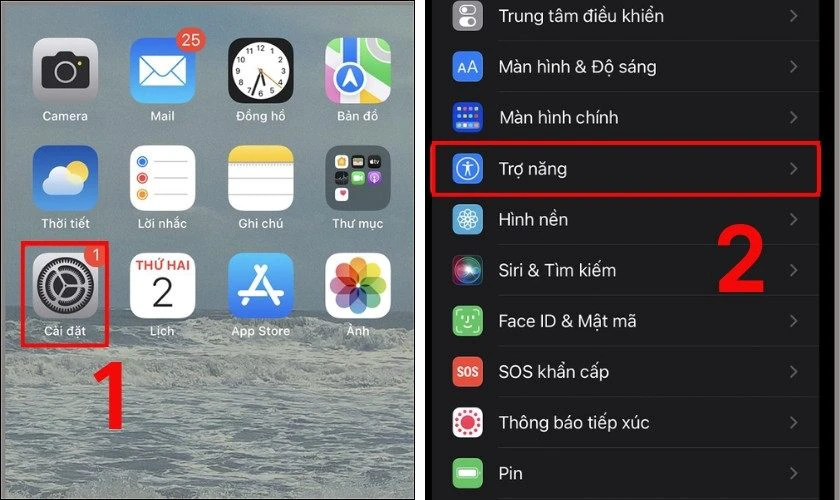 Bật/tắt t&iacute;nh năng khử tiếng ồn để kiểm tra