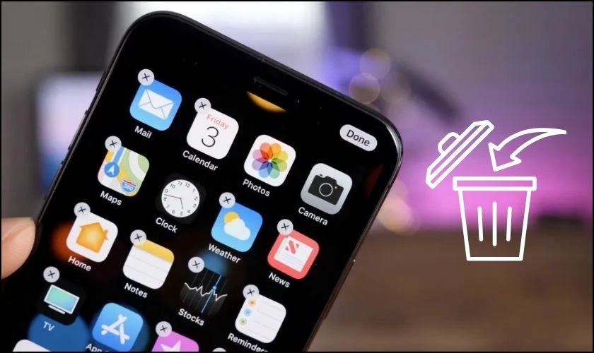 X&oacute;a c&aacute;c ứng dụng lạ