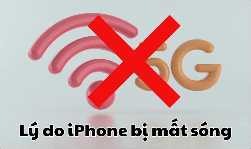 Nguy&ecirc;n nh&acirc;n g&acirc;y ra lỗi iPhone bị mất s&oacute;ng