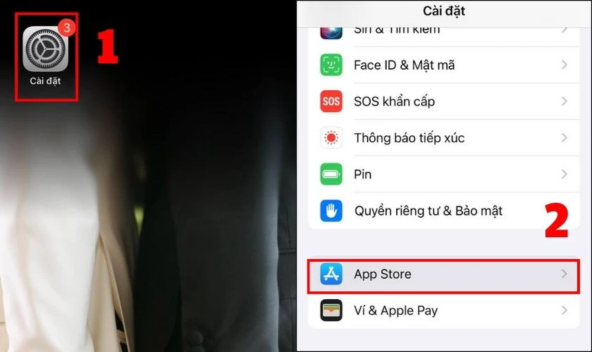 Tắt chế độ tự động tải ứng dụng để tr&aacute;nh iPhone bị tụt pin nhanh