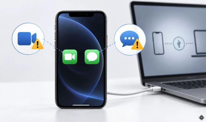 Không sử dụng được FaceTime, iMessage và iTunes