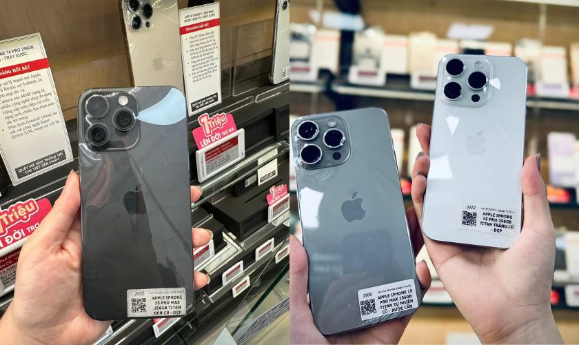 iPhone cũ nào đáng mua nhất hiện nay - 15 Pro Max 256GB cũ đẹp