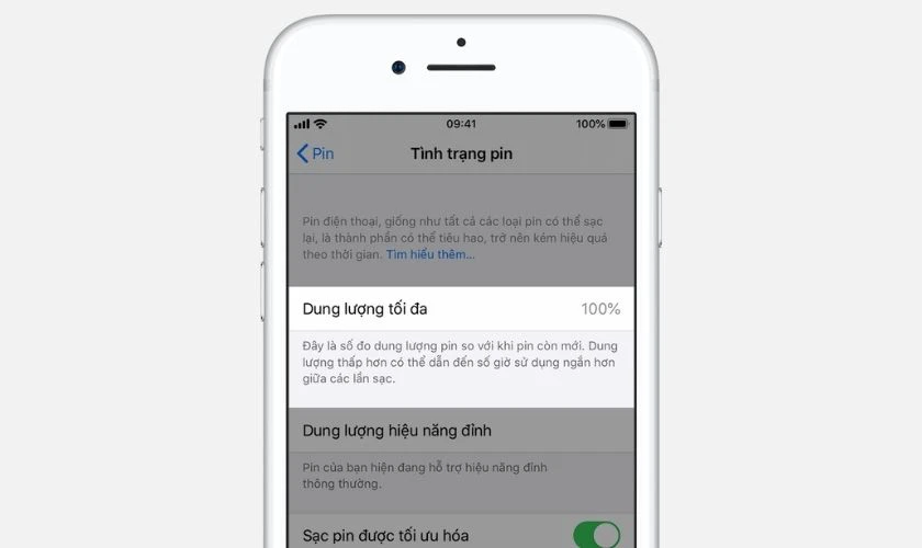 iPhone cũ pin 100 có nên mua