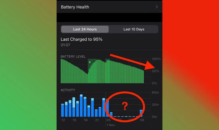 iPhone d&ugrave;ng 1 năm tụt bao nhi&ecirc;u pin? Pin tụt khoảng 5% - 20%