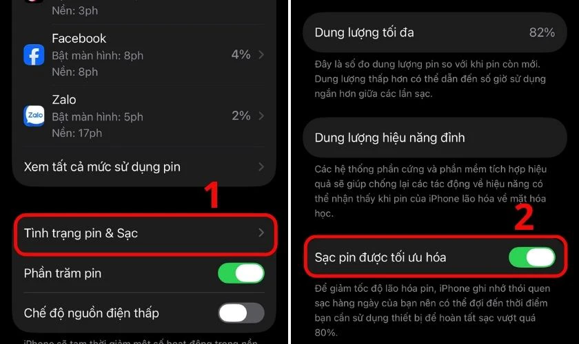 Cách khắc phục iPhone tụt pin nhanh hiệu quả