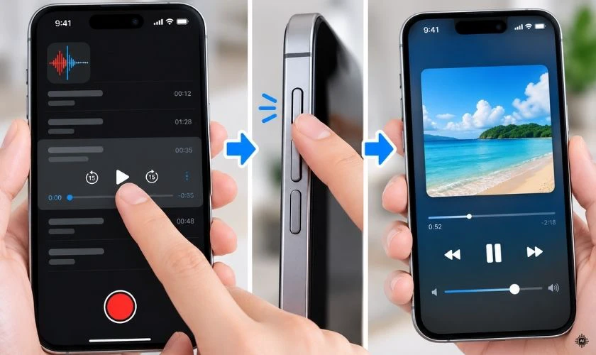 Cách khắc phục lỗi iPhone ghi âm không có tiếng