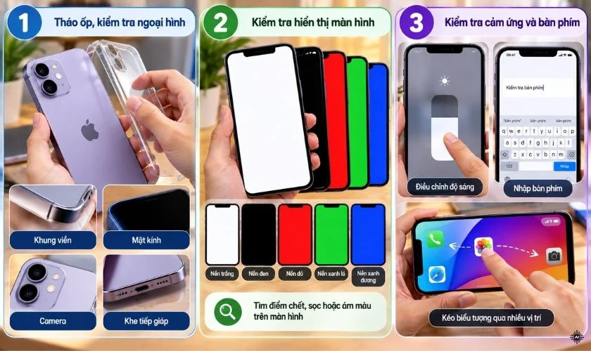 Cách kiểm tra iPhone cũ trước khi mua