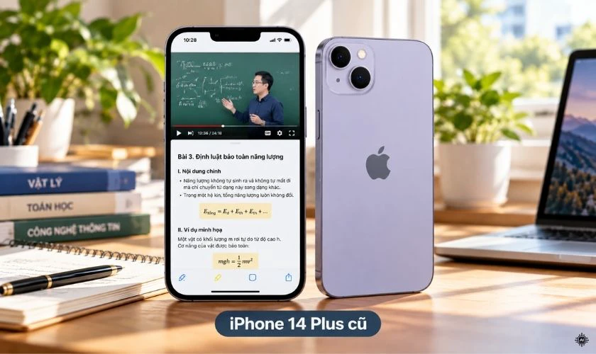 iPhone cũ cho học sinh sinh viên với màn hình lớn