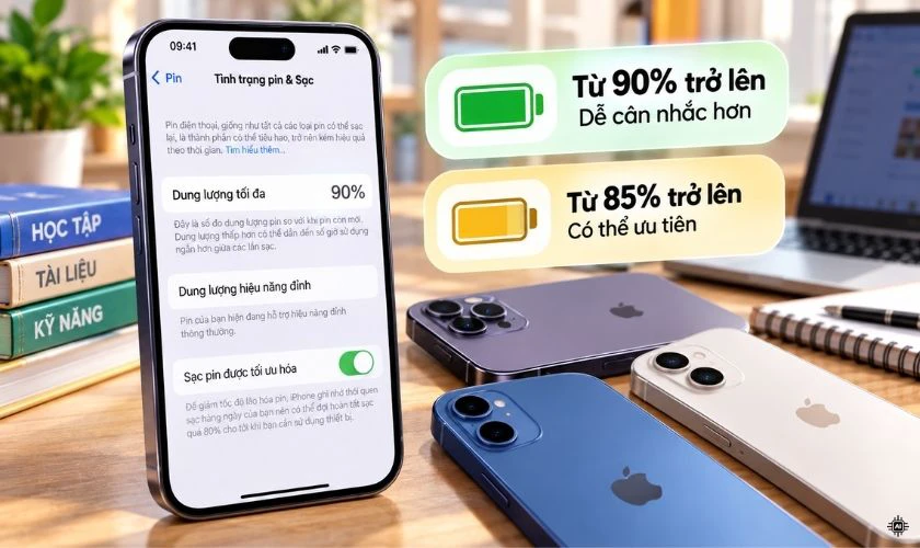Tiêu chí chọn iPhone cũ cho học sinh sinh viên
