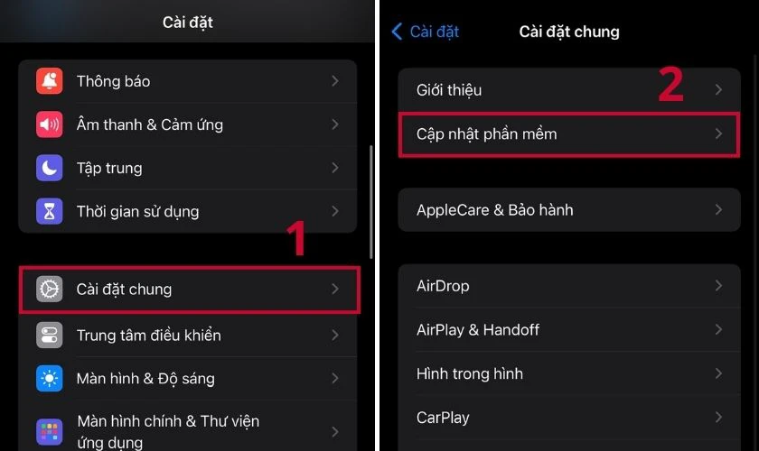 N&acirc;ng cấp iOS mới để sửa lỗi Wi-Fi kh&ocirc;ng v&agrave;o được