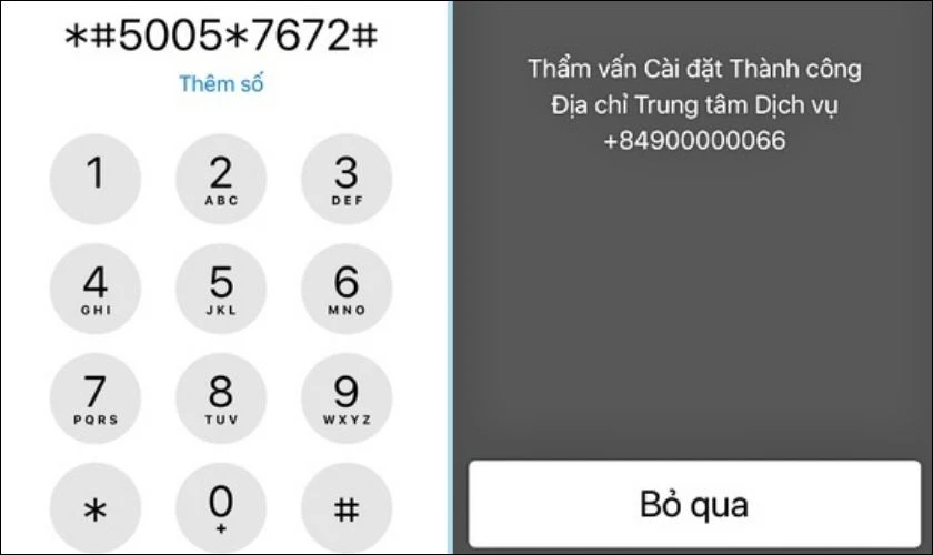 Cài đặt lại trung tâm tin nhắn của nhà mạng khi iPhone không gửi được tin nhắn