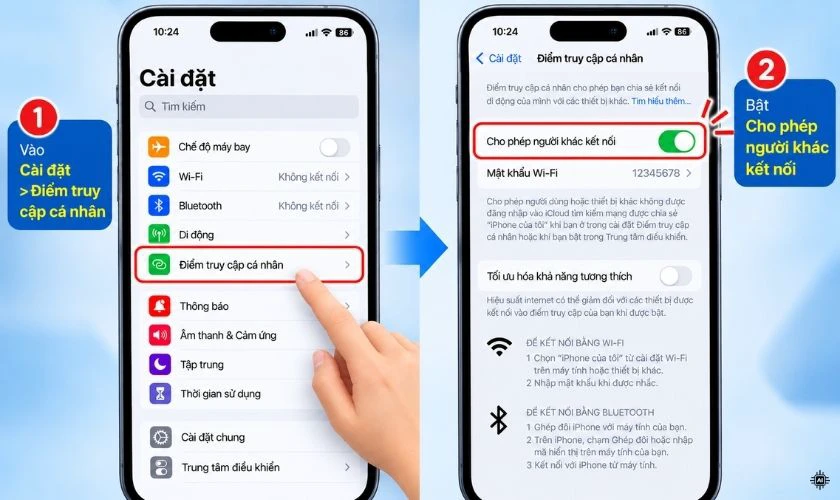 Cách khắc phục lỗi iPhone không phát được WiFi