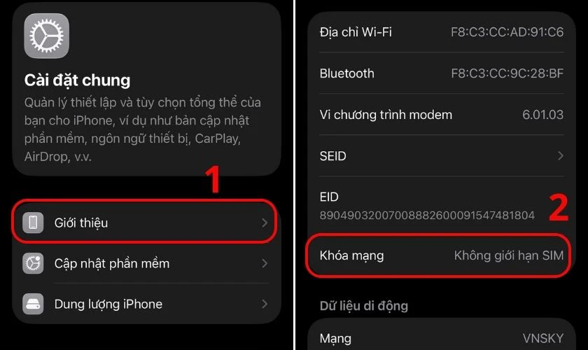 Cách phân biệt iPhone Lock và quốc tế khác nhau thế nào?