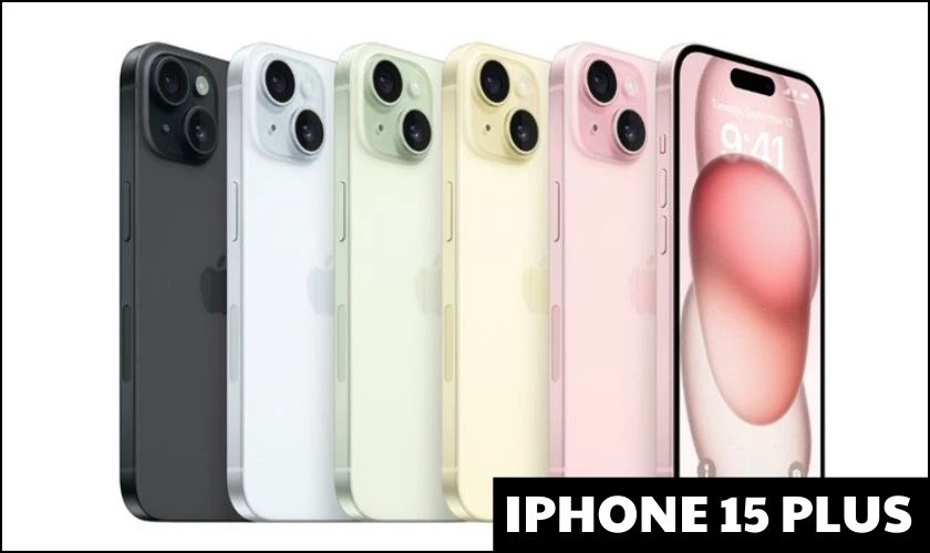 iPhone 15 Plus - 4.383 mAh vận h&agrave;nh suốt cả ng&agrave;y&nbsp;