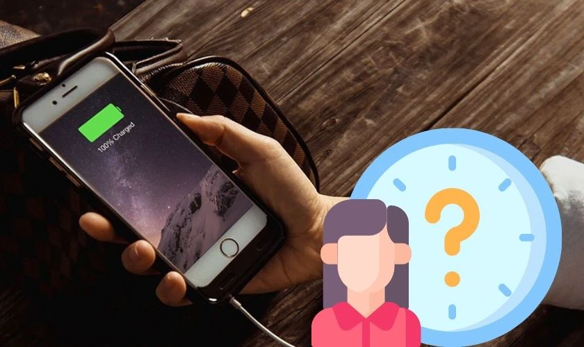 iPhone sạc bao lâu thì đầy pin?