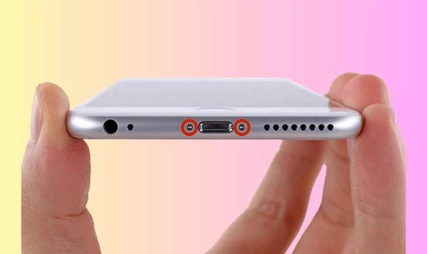 Thay chân sạc mới khi chân sạc iPhone bị hỏng