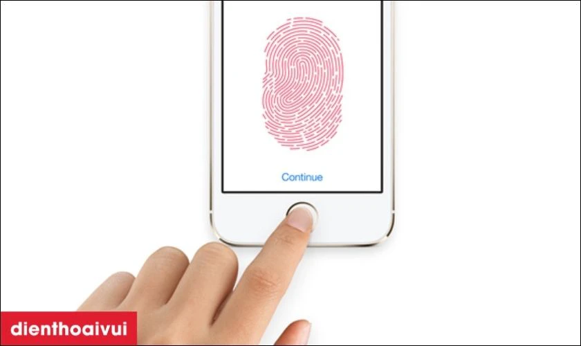 Nhận dạng Touch ID nhanh nhạy