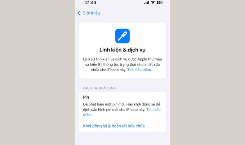 Cách xử lý lỗi iPhone thông báo quan trọng về pin