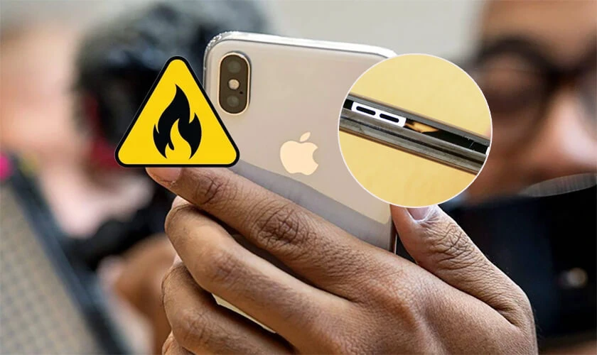 Giải đ&aacute;p nhanh iPhone X bị hở viền m&agrave;n h&igrave;nh c&oacute; sao kh&ocirc;ng cho iFan