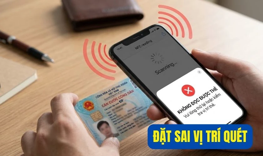 Lỗi thường gặp khi quét NFC trên iPhone X