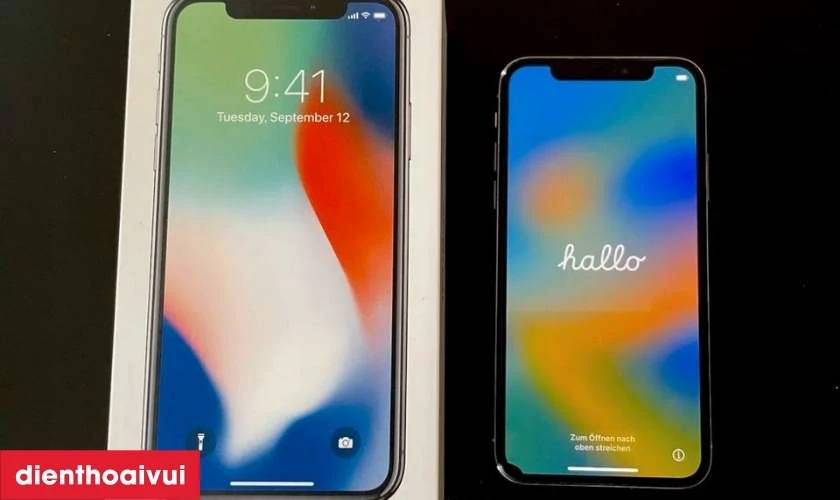 iPhone X đ&atilde; k&iacute;ch hoạt