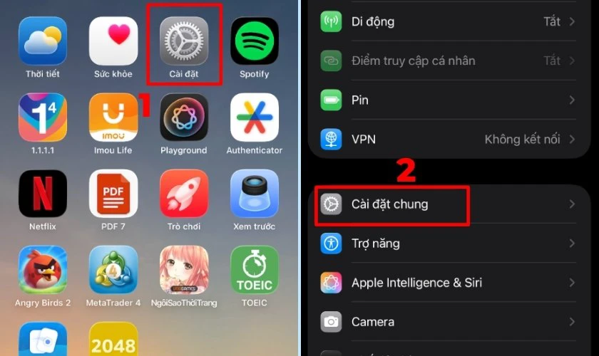 Nâng cấp iOS