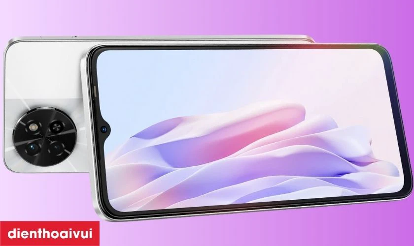 Điện thoại Itel S23 sở hữu m&agrave;n h&igrave;nh LCD với k&iacute;ch thước 6.56 inch