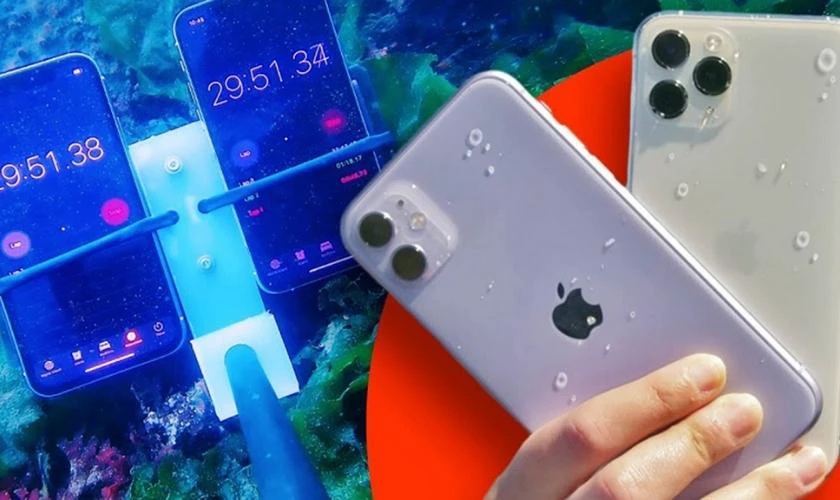 Thử nghiệm iPhone 11 c&oacute; chống, kh&aacute;ng nước được kh&ocirc;ng