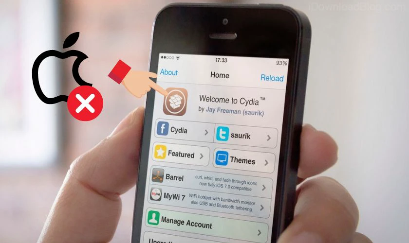 iPhone đ&atilde; Jailbreak c&oacute; thể bị từ chối bảo h&agrave;nh, h&atilde;y c&acirc;n nhắc