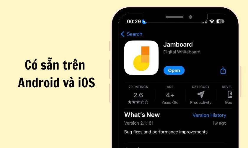 Jamboard l&agrave; g&igrave;? Sử dụng trực tiếp tr&ecirc;n tr&igrave;nh duyệt Android v&agrave; iOS