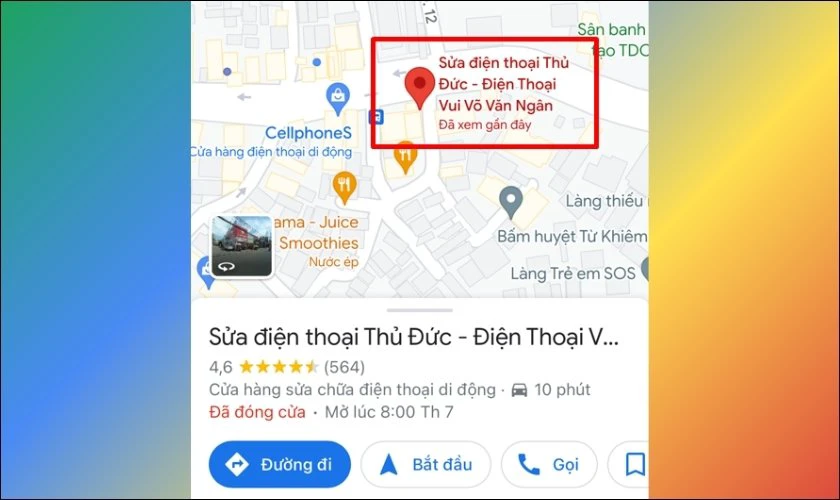 Cách chỉnh sửa địa điểm đã thêm trên Google Maps