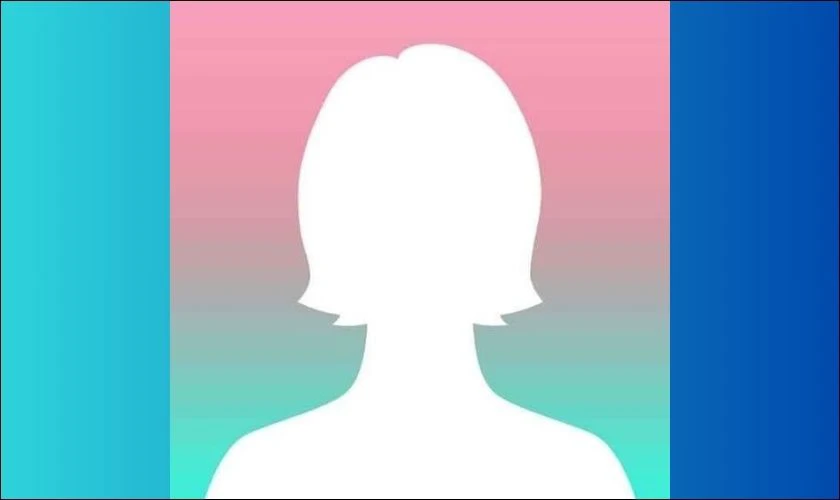 Avatar mặc định tr&ecirc;n Facebook nền nhiều m&agrave;u